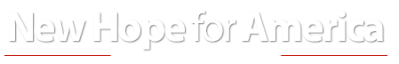 Logo, New Hope For America - Economic Growth
